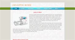 Desktop Screenshot of lifesastitch-wi.com